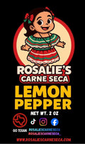 Lemon Pepper Carne Seca